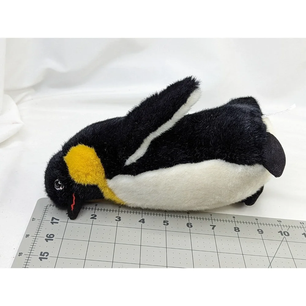 Emporer Penguin Plush 9 Inch 1987 Fundamental Too Ltd Non Working Stuffed Animal